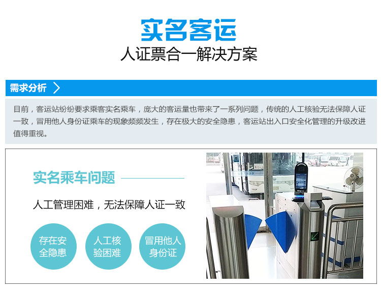 德生實名客運人證票合一解決方案